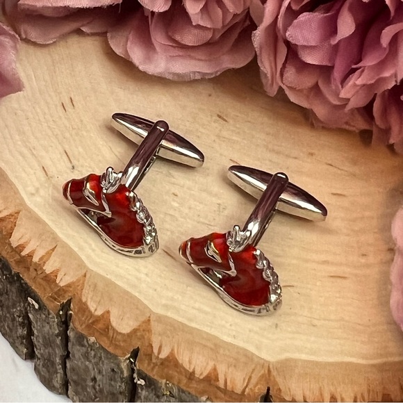Handsome Bridled Red Chestnut Horse Head Cufflinks - Picture 7 of 16